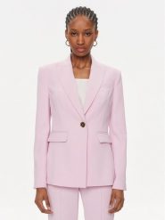 Pinko Marynarka 100180 A14I Różowy Regular Fit. Czerwone marynarki i żakiety Pinko, bez wzorów, z syntetyku. Za 1,199.00 zł.