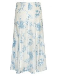 MOSS COPENHAGEN Spódnica w kolorze białym rozmiar: XS. Białe spódnice Moss Copenhagen, na co dzień, xs, bez wzorów, maxi, proste. Za 234.95 zł.