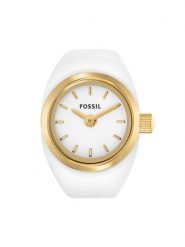 Fossil Zegarek Watch Ring ES5412 Biały. Białe, analogowe zegarki Fossil. Za 689.99 zł.