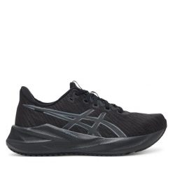 Buty do biegania Asics. Czarne obuwie sportowe Asics, bez zapięcia, do biegania. Za 359.99 zł.