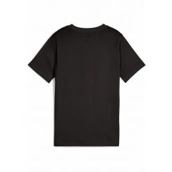 Młodzieżowa koszulka Essentials Logo Lab Summer PUMA Black. Czarna bluzki Puma, m, bez wzorów, z gumy, młodzieżowe, bez kołnierzyka, bez ramiączek. Za 290.00 zł.