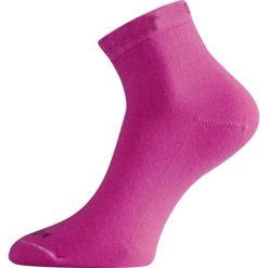 Skarpety merino WAS. Brązowe skarpety LASTING, bez wzorów, z elastanu. Za 90.10 zł.