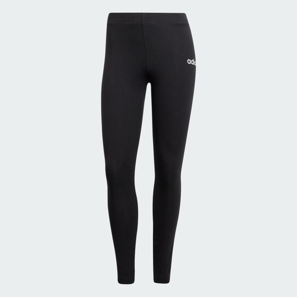 Legginsy Essentials Linear Cotton. Białe legginsy Adidas, uniwersalny, bez wzorów, z bawełny. Za 119.00 zł.