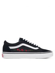 Vans Tenisówki Old Skool VN000E8W4581 Czarny. Czarne trampki Vans, bez wzorów, z materiału, bez zapięcia. Za 399.99 zł.