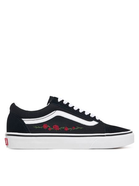 Vans Tenisówki Old Skool VN000E8W4581 Czarny. Czarne trampki Vans, bez wzorów, z materiału, bez zapięcia. Za 399.99 zł.