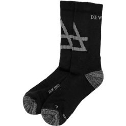 Skarpety turystyczne Devold Hiking Merino Medium Sock. Czarne skarpety Devold, bez wzorów, z elastanu. Za 156.75 zł.