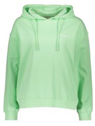 Pepe Jeans Bluza w kolorze zielonym rozmiar: XS. Zielone bluzy Pepe Jeans, xs, bez wzorów, z jeansu, z kapturem. Za 110.04 zł.