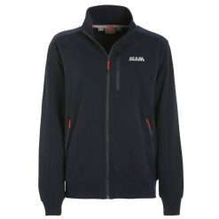 Sweter Slam Deck Ws Fz Damskie. Niebieskie swetry SLAM, na zimę, l, bez wzorów, z bawełny, bez ramiączek. Za 471.30 zł.