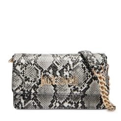 Torebka Just Cavalli. Szare torebki klasyczne Just Cavalli, bez wzorów, bez dodatków. Za 626.99 zł.