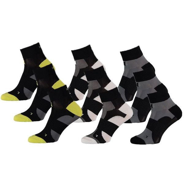 Skarpety kolarskie Xtreme Quarter, 9 par, Multi Czarne. Czarne skarpety XTREME SOCKSWEAR, bez wzorów. W wyprzedaży za 199.42 zł.