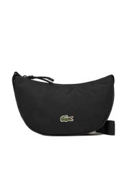 Lacoste Torebka NU5091NE Czarny. Czarne listonoszki Lacoste, bez wzorów, z materiału, bez dodatków. Za 349.99 zł.