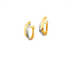 Złote kolczyki. Żółte kolczyki Apart, złote. Za 1,819.00 zł.