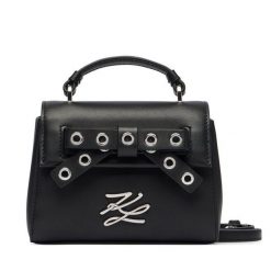 Torebka KARL LAGERFELD. Czarne torebki klasyczne KARL LAGERFELD, bez wzorów, bez dodatków. Za 1,099.00 zł.