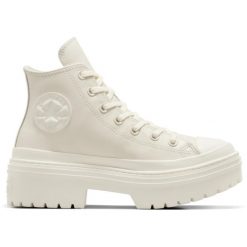 Adidasy Converse Chuck Taylor All Star Lugged Heel Leather, Kobiety. Brązowe obuwie sportowe Converse, ze skóry, bez zapięcia. Za 690.00 zł.