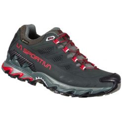 Buty do chodzenia damskie La Sportiva Ultra Raptor Ii Gtx. Fioletowe trekkingi La Sportiva, z jeansu, trekkingowe. Za 981.15 zł.