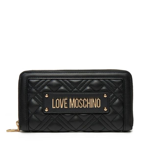 Portfel LOVE MOSCHINO. Czarne portfele Love Moschino, bez wzorów. Za 449.99 zł.