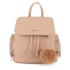 Plecak JENNY. Brązowe plecaki Jenny, bez wzorów. Za 139.99 zł.