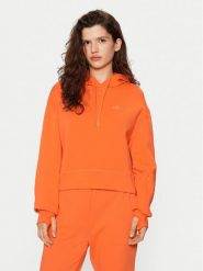 Lacoste Bluza SF0281 Pomarańczowy Relaxed Fit. Brązowe bluzy Lacoste, bez wzorów, z bawełny, bez kaptura. Za 399.99 zł.