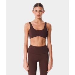 Biustonosz sportowy z regulacją Carpatree Balletcore. Brązowe bielizna sportowa Carpatree, m, bez wzorów. Za 139.99 zł.