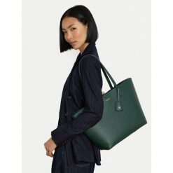 Torebka LAUREN RALPH LAUREN. Zielone shopper Lauren Ralph Lauren, bez wzorów, bez dodatków. Za 989.99 zł.