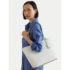 Torebka LAUREN RALPH LAUREN. Shopper Lauren Ralph Lauren, bez wzorów, bez dodatków. Za 949.99 zł.