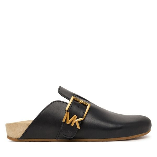 Klapki MICHAEL Michael Kors. Czarne klapki MICHAEL Michael Kors, bez wzorów, bez obcasa. Za 809.99 zł.
