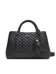 Guess Torebka Melisandra HWQG96 53070 Czarny. Czarne torebki klasyczne Guess, z aplikacjami, ze skóry, bez dodatków. Za 679.99 zł.