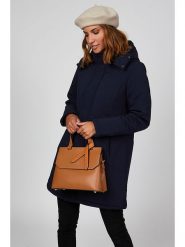 Le Comptoir du Manteau Płaszcz przejściowy w kolorze granatowym rozmiar: 34/36. Niebieskie płaszcze Le Comptoir du Manteau, bez wzorów, bez kaptura. Za 173.99 zł.