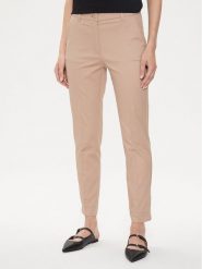 Sisley Spodnie materiałowe 4GV3L5AH6 Beżowy Regular Fit. Brązowe spodnie materiałowe Sisley, l, bez wzorów, z bawełny. Za 219.99 zł.