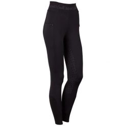 Damskie legginsy jeździeckie z pełną przyczepnością Harry's Horse Equitights Den. Czarne legginsy HARRYS HORSE, s, bez wzorów. Za 333.00 zł.