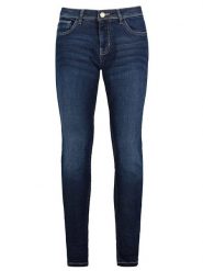 Sublevel Dżinsy - Skinny fit - w kolorze granatowym rozmiar: S. Niebieskie jeansy Sublevel, s, z aplikacjami. Za 140.86 zł.