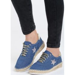 Granatowe Espadryle Lukrec. Espadryle Born2be. Za 59.99 zł.