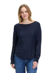 BETTY & CO Sweter w kolorze granatowym rozmiar: 46. Niebieskie swetry Betty & Co, bez wzorów, bez ramiączek. Za 86.99 zł.