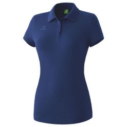 Koszulka polo Erima Teamsports niebieska. Niebieskie bluzki Erima, m, bez wzorów, z bawełny, klasyczne, bez kołnierzyka, bez ramiączek. Za 253.99 zł.