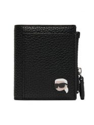 KARL LAGERFELD Mały Portfel Damski A4W32005 Czarny. Czarne portfele KARL LAGERFELD, bez wzorów, ze skóry. Za 429.99 zł.