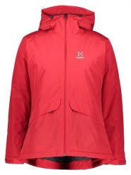 Haglöfs Kurtka izolacyjna "Husk" w kolorze czerwonym rozmiar: M. Czerwone kurtki sportowe Haglöfs, m, bez wzorów, bez kaptura, outdoorowe. Za 363.71 zł.