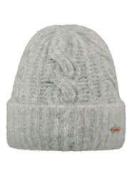 Barts Czapka "Rubyfrost" w kolorze szarym rozmiar: onesize. Szare czapki Barts, bez wzorów, ze splotem. Za 116.89 zł.