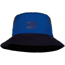 Kapelusz BUFF SUN BUCKET HAT HAK. Niebieskie kapelusze Buff, bez wzorów. W wyprzedaży za 142.43 zł.