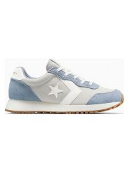 Converse Skórzane sneakersy "Omega" w kolorze szaro-biało-błękitnym rozmiar: 37. Niebieskie trampki Converse, bez wzorów, bez zapięcia. Za 239.95 zł.
