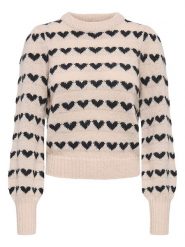 JDY Sweter w kolorze beżowym rozmiar: M. Brązowe swetry JDY, m, bez wzorów, bez ramiączek. Za 158.47 zł.