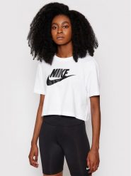 Nike T-Shirt Sportswear Essential BV6175 Biały Loose Fit. Białe t-shirty Nike, l, bez wzorów, z bawełny, bez kołnierzyka, bez ramiączek. Za 89.99 zł.