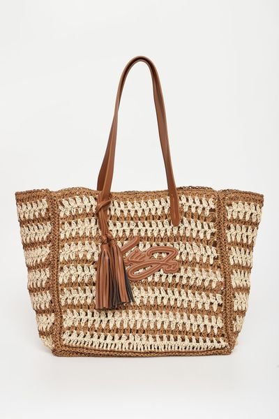 Torebka plażowy shopper LIU JO. Shopper Liu Jo, bez wzorów, bez dodatków. W wyprzedaży za 415.20 zł.