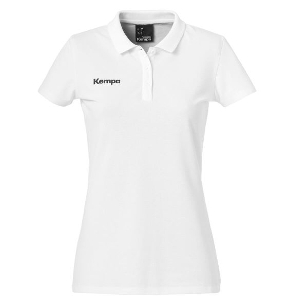 Damska koszulka polo Kempa Basics. Białe bluzki Kempa, xl, bez wzorów, bez kołnierzyka, bez ramiączek. Za 166.50 zł.
