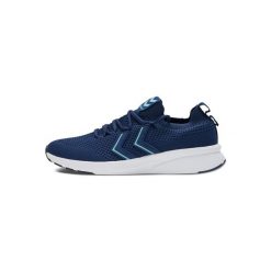 Buty do biegania dla dorosłych Hummel Flow Seamless. Niebieskie obuwie sportowe Hummel, bez zapięcia, do biegania. W wyprzedaży za 180.00 zł.