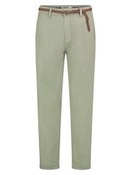 Sublevel Spodnie chino w kolorze jasnozielonym rozmiar: XXL. Zielone spodnie materiałowe Sublevel, xxl, bez wzorów, ze skóry. Za 126.99 zł.