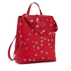 Plecak Desigual. Czerwone plecaki Desigual, bez wzorów. Za 219.99 zł.