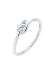 Elli Damski węzeł delikatny filigranowy w srebrze 925 Sterling Silver Pierścionki 1 ct. Szare pierścionki Elli, srebrne. Za 173.39 zł.
