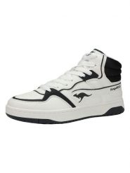 Kangaroos Sneakersy "K-Draft Tony Mid" w kolorze czarno-białym rozmiar: 42. Białe trampki KangaROOS, bez wzorów, za kostkę, bez zapięcia. Za 192.79 zł.