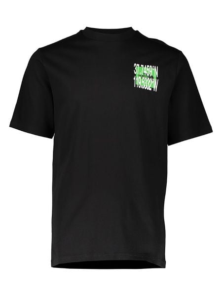 The North Face Koszulka w kolorze czarnym rozmiar: S. Czarne bluzki The North Face, s, bez wzorów, z bawełny, bez kołnierzyka, bez ramiączek. Za 98.95 zł.