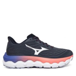 Buty do biegania Mizuno. Szare obuwie sportowe Mizuno, bez zapięcia, do biegania. Za 789.99 zł.